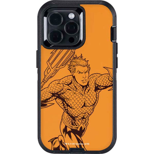 DC Comics Aquaman Comic Pop Otterbox Defender iPhone Skin