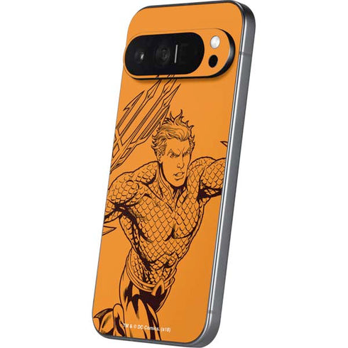 DC Comics Aquaman Comic Pop Pixel 9 Pro XL Skin