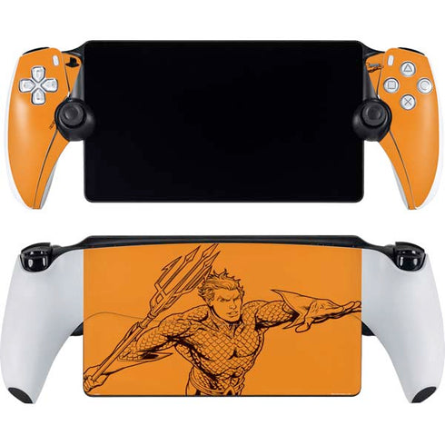 DC Comics Aquaman Comic Pop PlayStation Portal Remote Player Skin