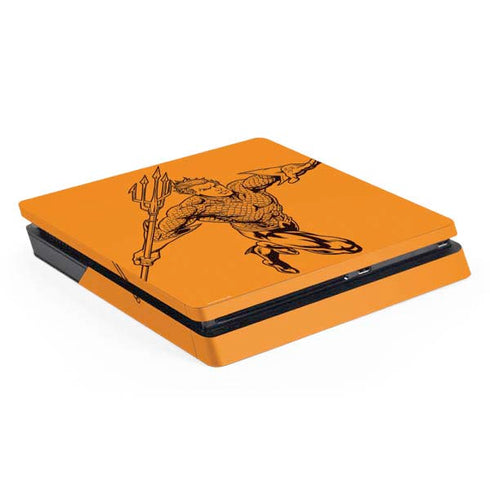DC Comics Aquaman Comic Pop PS4 Slim Skin