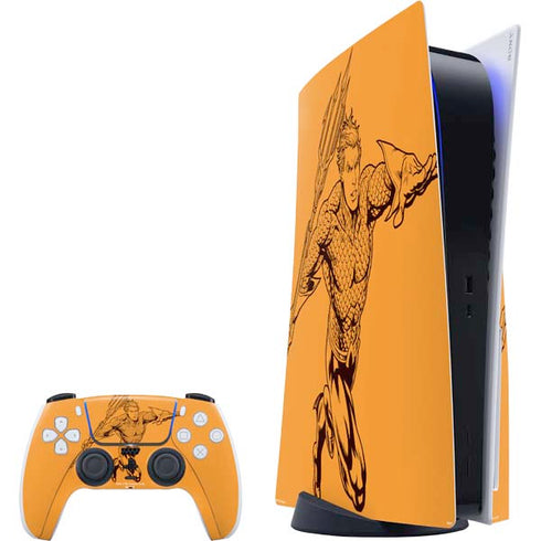 DC Comics Aquaman Comic Pop PlayStation PS5 Skins