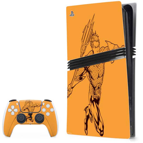 DC Comics Aquaman Comic Pop PlayStation PS5 Skins