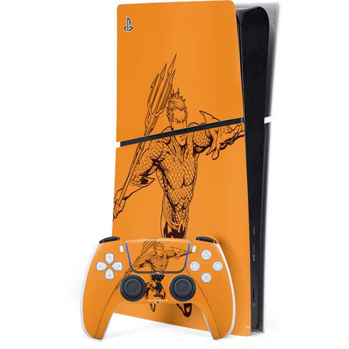 DC Comics Aquaman Comic Pop PlayStation PS5 Skins