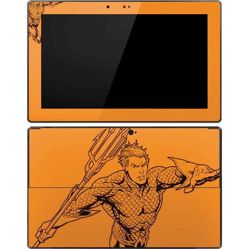 DC Comics Aquaman Comic Pop Surface Pro Tablet Skin