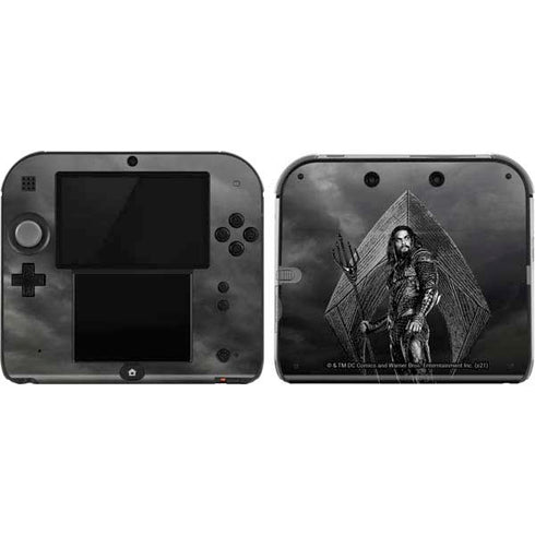 The Justice League (2017) Aquaman Poster Nintendo Skins