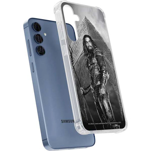 The Justice League (2017) Aquaman Poster Galaxy A35 5G Clear Case