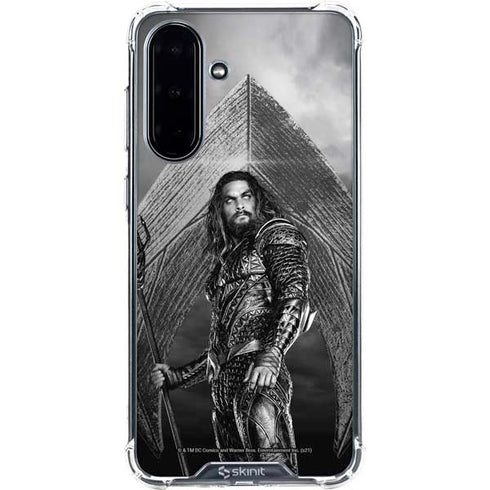 The Justice League (2017) Aquaman Poster Galaxy A36 5G Clear Case