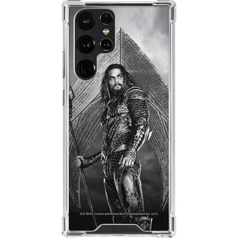 The Justice League (2017) Aquaman Poster Galaxy S23 Ultra Clear Case