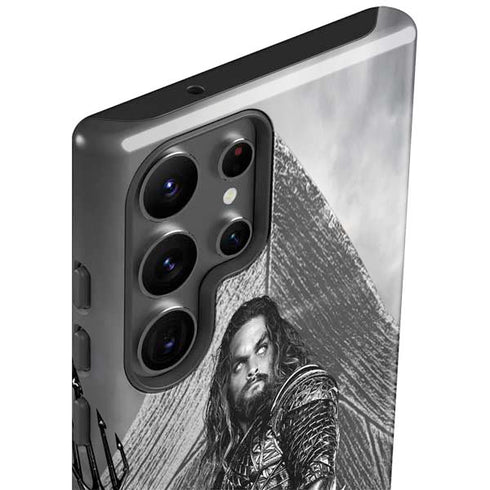 The Justice League (2017) Aquaman Poster Galaxy S23 Ultra Pro Case
