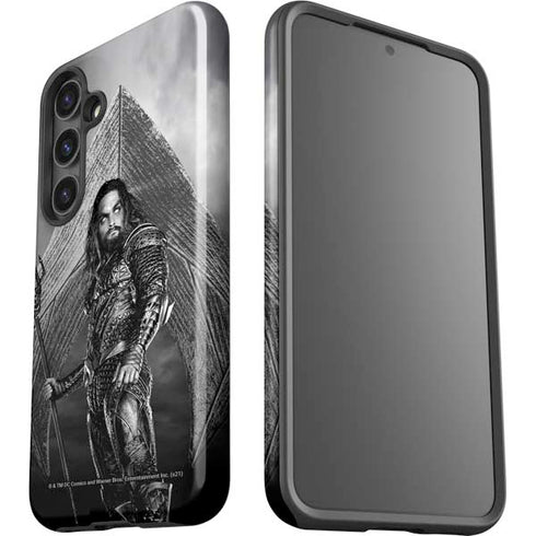 The Justice League (2017) Aquaman Poster Galaxy S25 Plus Impact Case