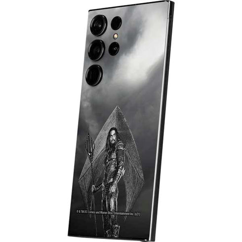 The Justice League (2017) Aquaman Poster Galaxy S25 Ultra Skin