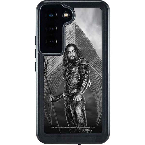 The Justice League (2017) Aquaman Poster Galaxy S24 Waterproof Case