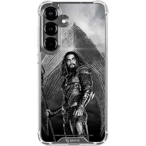 The Justice League (2017) Aquaman Poster Galaxy S26 Clear Case