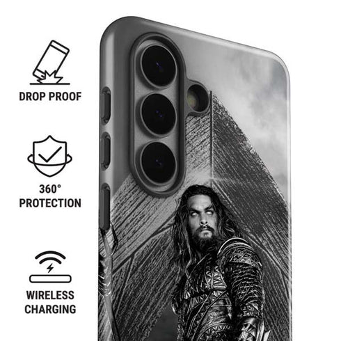 The Justice League (2017) Aquaman Poster Galaxy S26 Impact Case
