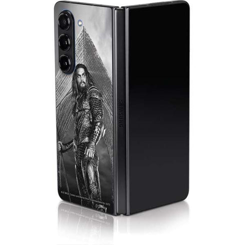 The Justice League (2017) Aquaman Poster Galaxy Z Fold5 5G Skin