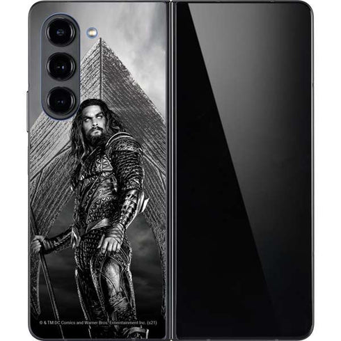 The Justice League (2017) Aquaman Poster Galaxy Z Fold5 5G Skin