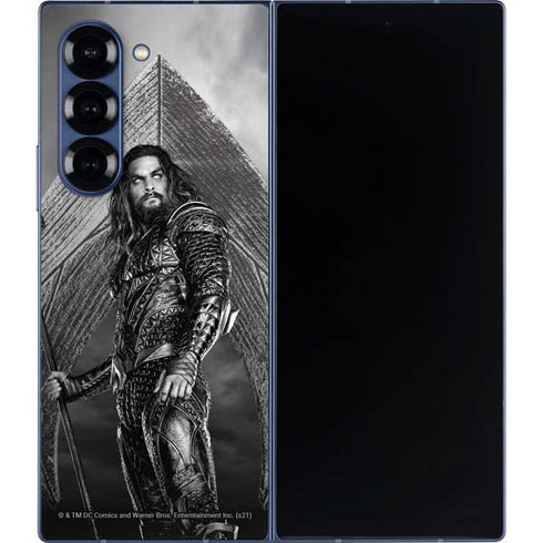 The Justice League (2017) Aquaman Poster Galaxy Z Fold6 Skin