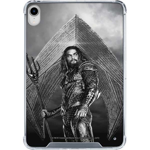 The Justice League (2017) Aquaman Poster iPad 11th Gen (2025) Clear Case