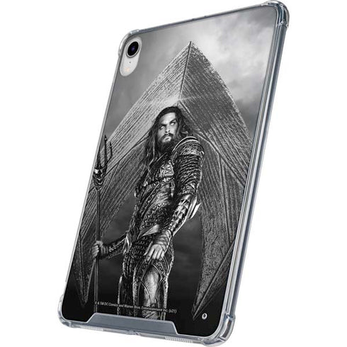 The Justice League (2017) Aquaman Poster iPad 11th Gen (2025) Clear Case