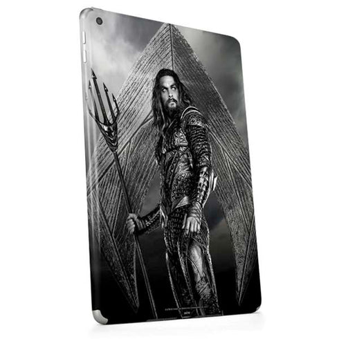 The Justice League (2017) Aquaman Poster Apple iPad Skin