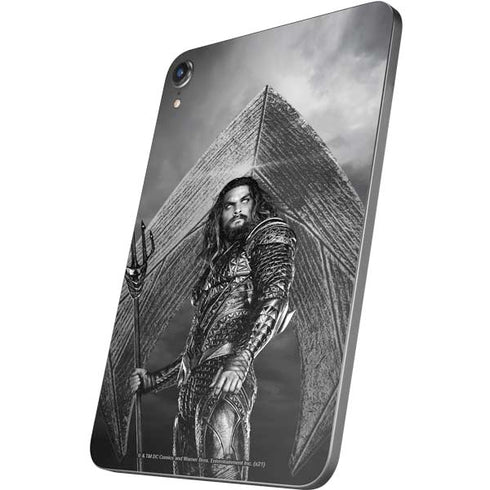 The Justice League (2017) Aquaman Poster Apple iPad Mini Skin