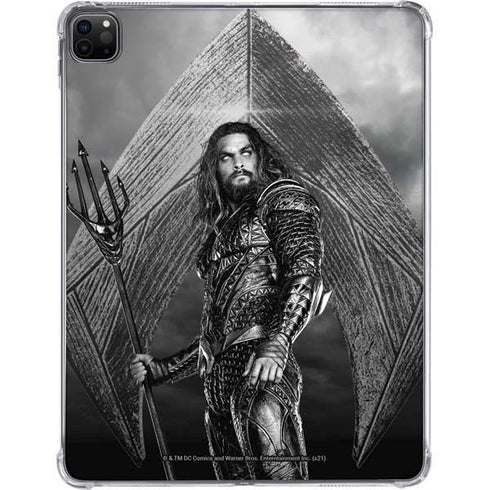 The Justice League (2017) Aquaman Poster iPad Pro 11in (2024) Clear Case