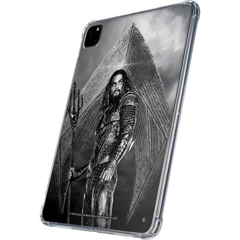 The Justice League (2017) Aquaman Poster iPad Pro 11in (2024) Clear Case