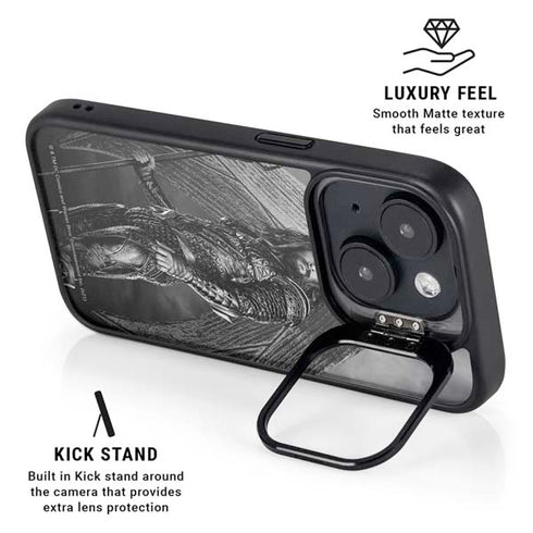 The Justice League (2017) Aquaman Poster iPhone 13 Kickstand Case