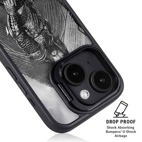 The Justice League (2017) Aquaman Poster iPhone 13 Kickstand Case