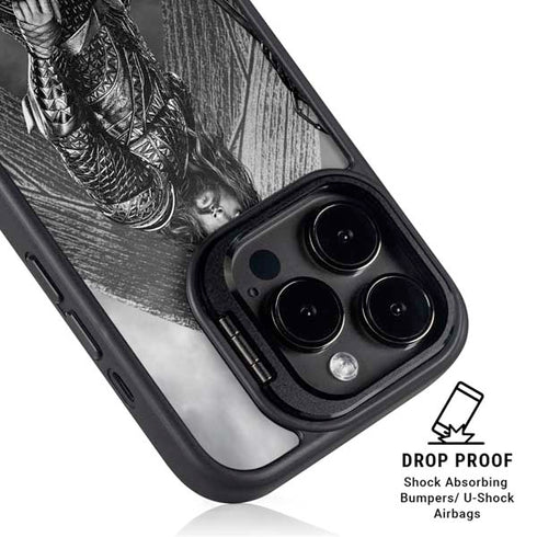 The Justice League (2017) Aquaman Poster iPhone 13 Pro Kickstand Case