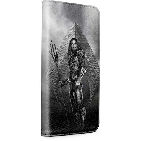 The Justice League (2017) Aquaman Poster iPhone 15 Pro Folio Case