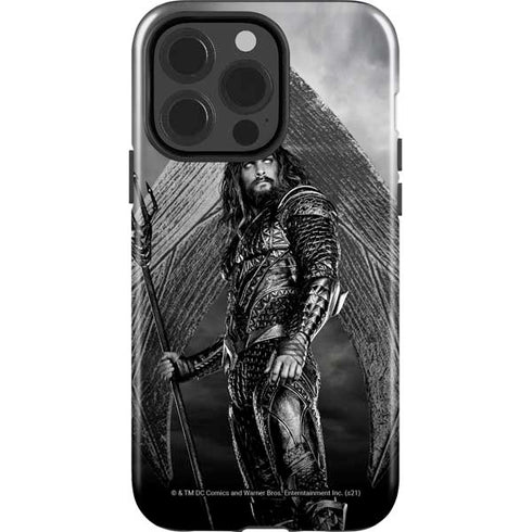 The Justice League (2017) Aquaman Poster iPhone 15 Pro Impact Case