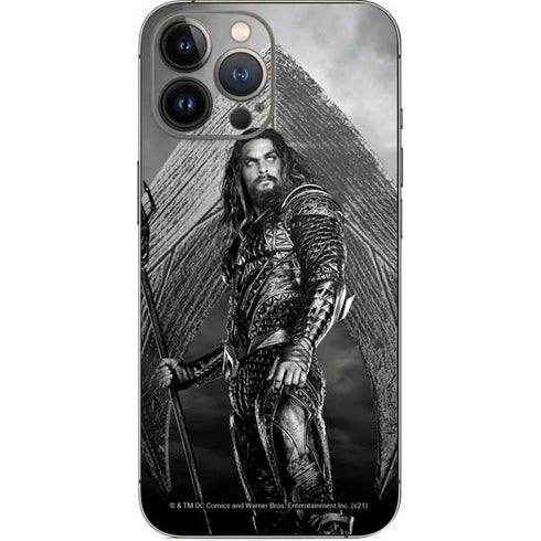The Justice League (2017) Aquaman Poster iPhone 15 Pro Max Skin