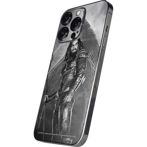 The Justice League (2017) Aquaman Poster iPhone 15 Pro Max Skin