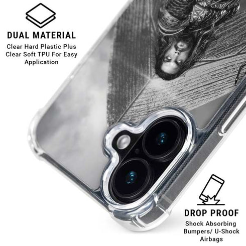 The Justice League (2017) Aquaman Poster iPhone 16 Plus MagSafe Case