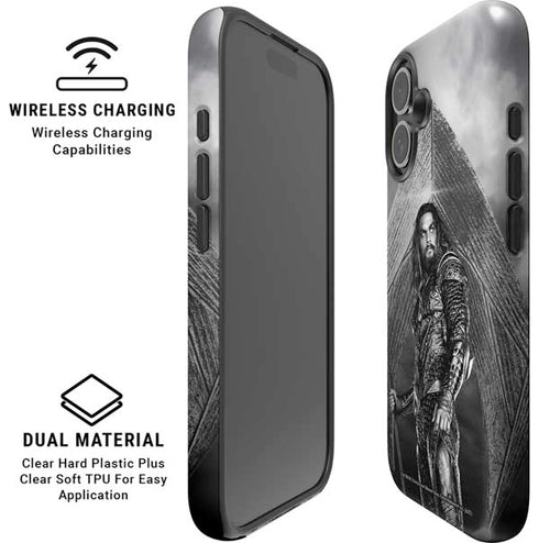 The Justice League (2017) Aquaman Poster iPhone 16 Plus Magsafe Impact Case