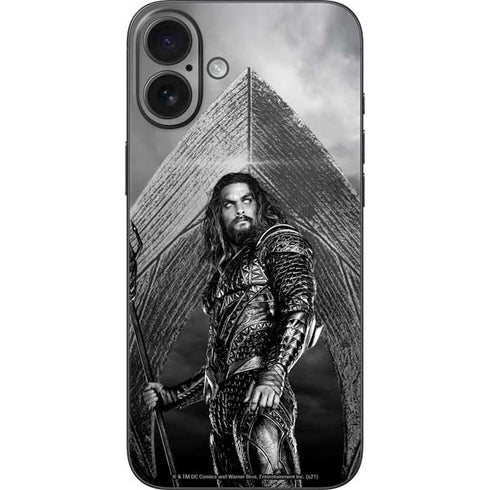 The Justice League (2017) Aquaman Poster iPhone 16 Plus Skin