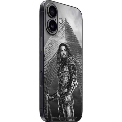 The Justice League (2017) Aquaman Poster iPhone 16 Plus Skin