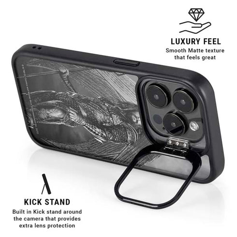 The Justice League (2017) Aquaman Poster iPhone 16 Pro Kickstand Case