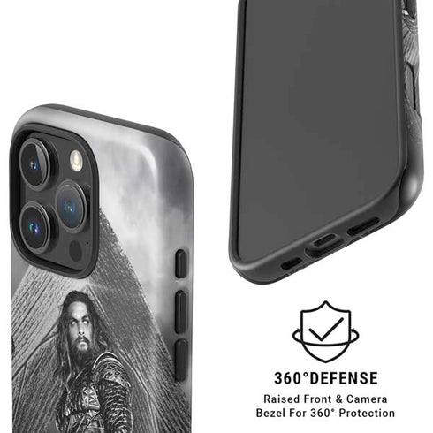 The Justice League (2017) Aquaman Poster iPhone 16 Pro Magsafe Impact Case