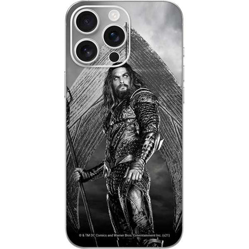 The Justice League (2017) Aquaman Poster iPhone 16 Pro Max Skin