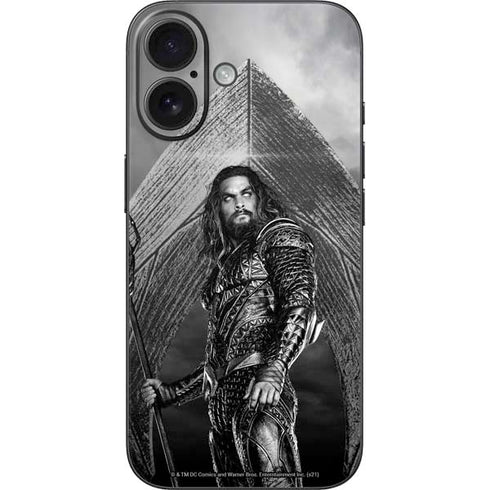 The Justice League (2017) Aquaman Poster iPhone 16 Skin