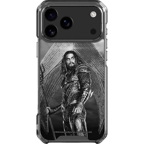 The Justice League (2017) Aquaman Poster iPhone 18 Pro Max Clear Case