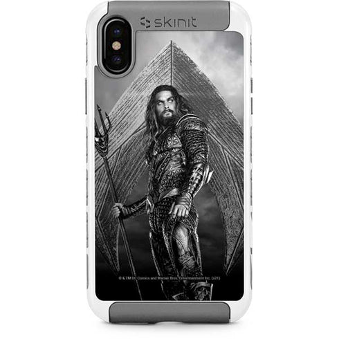 The Justice League (2017) Aquaman Poster iPhone Cases