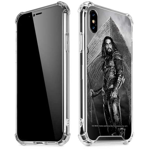 The Justice League (2017) Aquaman Poster iPhone X/XS Clear Case