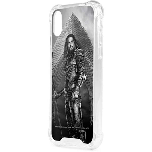 The Justice League (2017) Aquaman Poster iPhone XS Clear Case