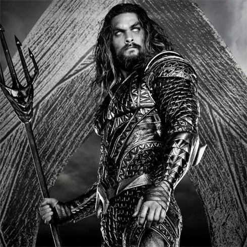 The Justice League (2017) Aquaman Poster MacBook Skins