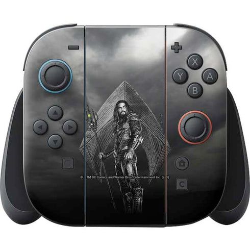 The Justice League (2017) Aquaman Poster Nintendo Switch 2 (2025) Joy-Con Controller Skin