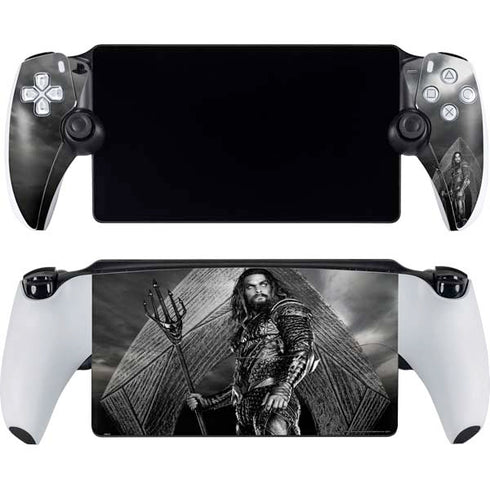 The Justice League (2017) Aquaman Poster PlayStation Portal Remote Player Skin