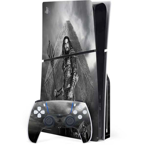 The Justice League (2017) Aquaman Poster PlayStation PS5 Skins